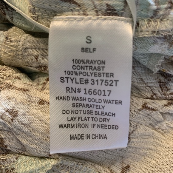 NEW Blue B. Pale Mint Tank Top Size Small - Picture 10 of 10